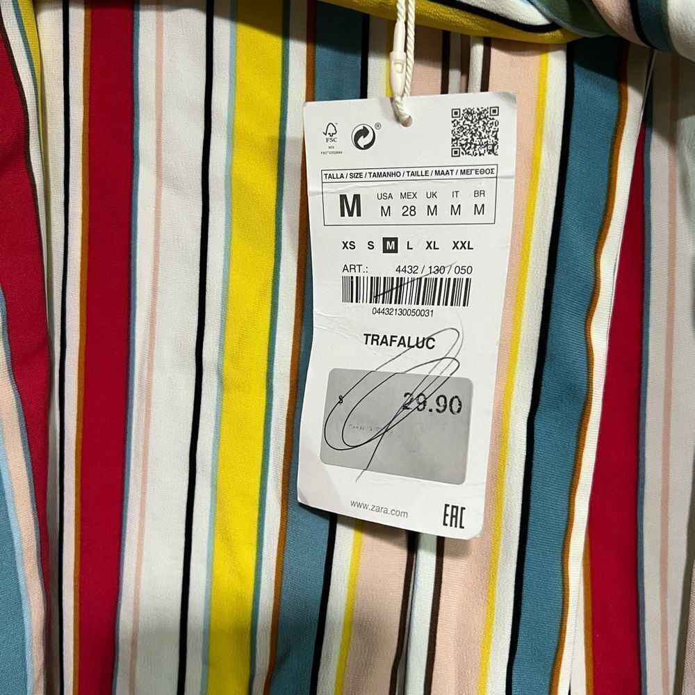 Zara Trafaluc Collection Women's Multi Trousers Size M - Picture 5 of 10